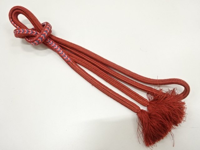 JAPANESE KIMONO / HAND-TIED OBIJIME CORD